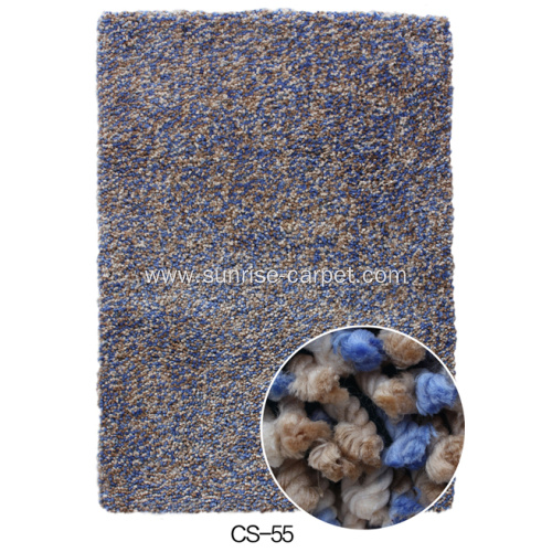 Space Dyed Thick Yarn Carpet Rug